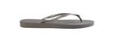 Havaianas Girls' Slim Flip Flops - Sand Grey/Light Golden