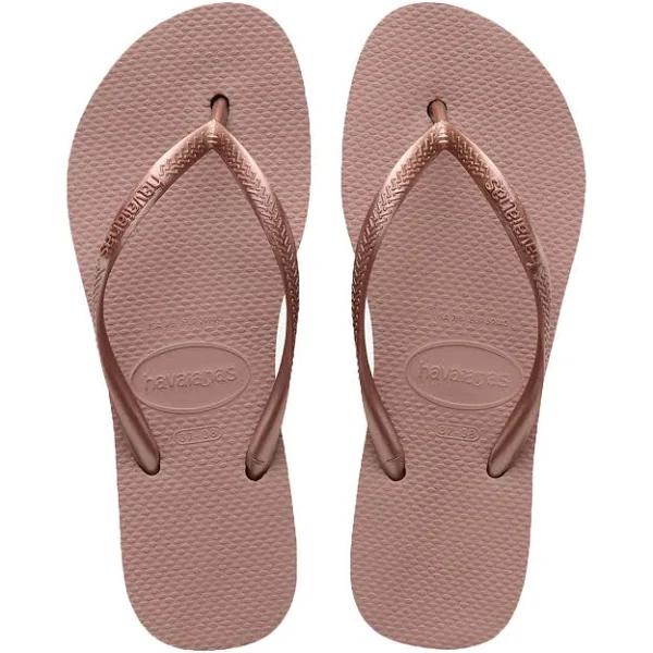 Havaianas HAV SLIM FLATFORM Ladies Flip Flops Crocus Rose: UK 3/4