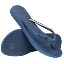 Havaianas Hav. Slim Sparkle LL Indigo Blue PVC/Glitter Womens Flip Flo