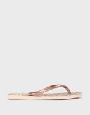 Havaianas Slim Animals Flip Flops - Ballet Rose