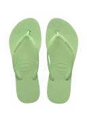 Havaianas Slim Flatform Thongs (Green Hydro, Size 37/38 BR)