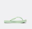 Havaianas Slim Flatform Thongs (Green Hydro, Size 37/38 BR)