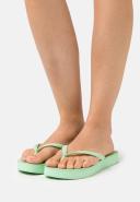 Havaianas Slim Flatform Thongs (Green Hydro, Size 37/38 BR)