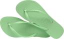 Havaianas Slim Flatform Thongs (Green Hydro, Size 37/38 BR)