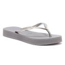 Havaianas - Slim Flatform Thongs - Steel Grey - 35/36 BR