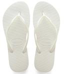 Havaianas Slim Flip Flop | White | Size 11/12 | Shopbop