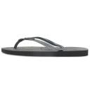 Havaianas Slim Glitter Flip Flop - Black/Dark Metallic Grey 41/42 - Swimoutlet.com