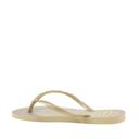 Havaianas - Slim Gloss Womens Thongs - Golden - BR 37/38