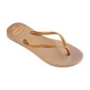 Havaianas - Slim Gloss Womens Thongs - Golden - BR 37/38