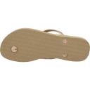 Havaianas Slim Logo Metallic Flip Flops - Rose Gold