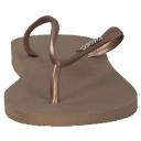 Havaianas Slim Logo Metallic Flip Flops - Rose Gold