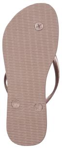 Havaianas Slim Metallic Rose Gold