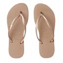 Havaianas Slim Metallic Rose Gold