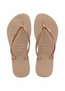 Havaianas Slim Metallic Rose Gold