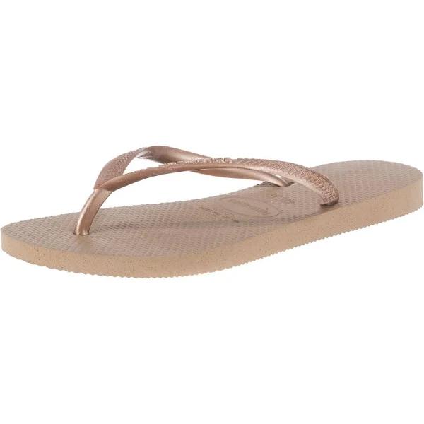 Havaianas Slim Metallic Rose Gold