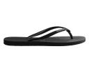 Havaianas Slim Sparkle Black Rubber Flip-flops