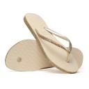 Havaianas Slim Sparkle Black Rubber Flip-flops