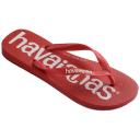 Havaianas Top Logo Mania Thong Ruby Red