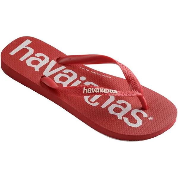 Havaianas Top Logo Mania Thong Ruby Red