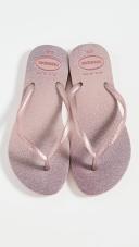 Havaianas Women's Flip-Flop Crocus Rose Gloss Slim Flip-Flop US 9-10