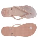 Havaianas Women's Flip-Flop Crocus Rose Gloss Slim Flip-Flop US 9-10