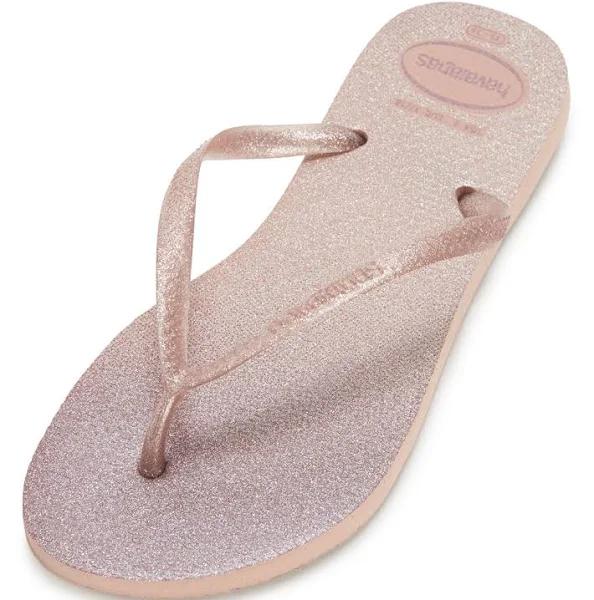 Havaianas Women's Flip-Flop Crocus Rose Gloss Slim Flip-Flop US 9-10