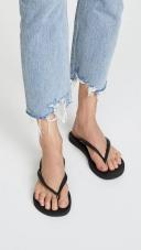 Havaianas Women's Slim Flip Flop Sandal, Black, 9-10