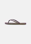 Havaianas Women's Slim Sparkle II Flip Flops - Aubergine - UK 5