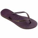Havaianas Women's Slim Sparkle II Flip Flops - Aubergine - UK 5