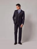 Hawes & Curtis Men's Charcoal Tailored Fit Waistcoat