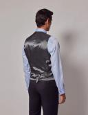 Hawes & Curtis Men's Charcoal Tailored Fit Waistcoat