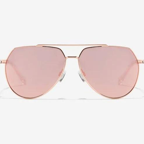 Hawkers Shadow Sunglasses Polarized Rose Gold