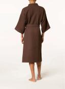 Hay - Waffle Bathrobe - Coffee