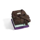Hay - Waffle Bathrobe - Coffee