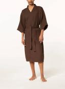 Hay - Waffle Bathrobe - Coffee