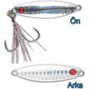 Hayabusa Jack Eye Shot Slow Wide 40g Micro Jig EX975 [Colour : 2 Blue Sardine]