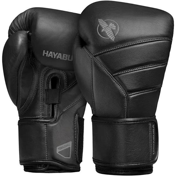 Hayabusa T3 Kanpeki Boxing Gloves Black / 12oz
