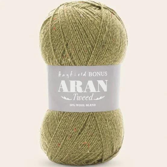 Hayfield Bonus Aran Tweed - 400g - Sagewood (695)