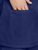 Healing Hands Scrubs Purple Label Jill V-Neck Scrub Top - 2x - Navy