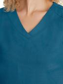 Healing Hands Scrubs Purple Label Jill V-Neck Scrub Top - 3x - Caribbean Blue