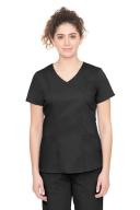 Healing Hands Scrubs Purple Label Stretch Jordan Top - S - Ceil Blue