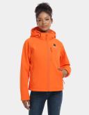 Heated Jacket For Women | Up to 10 Hrs of Heat | ORORO Australia Sunshine Orange / 2XL