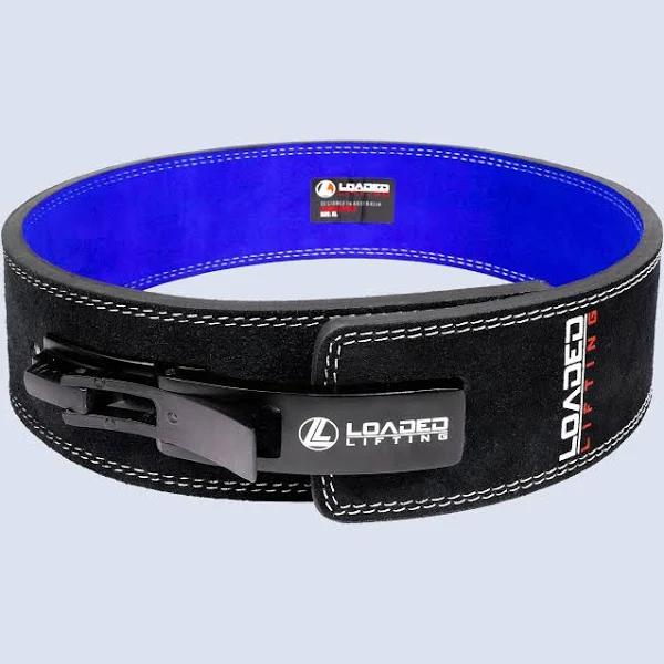 Heavy-Duty 10mm Economy Lever Belt - Strong & Durable. Blue / S - Loaded Lifting