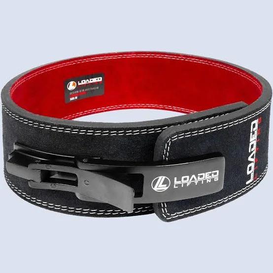 Heavy-Duty 10mm Economy Lever Belt - Strong & Durable. Rust / L - Loaded Lifting