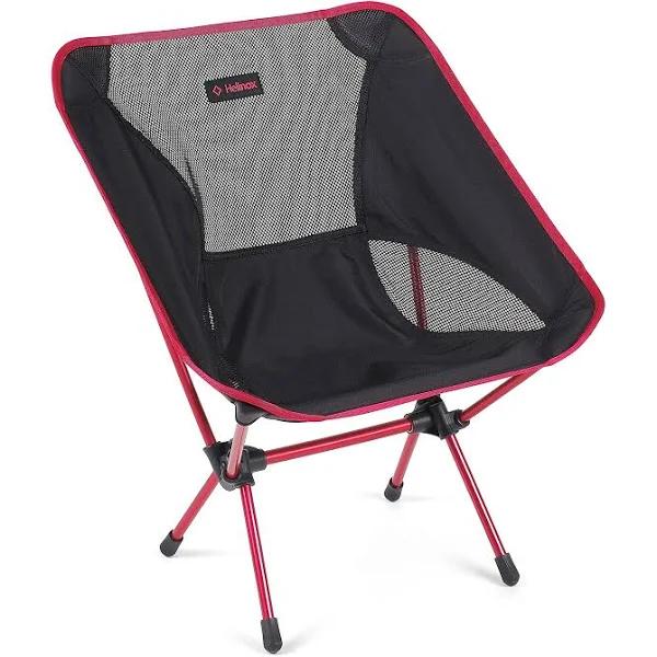 Helinox Chair One Campingstuhl (schwarz / Burgundy)