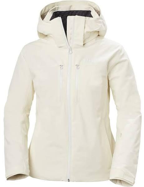 Helly Hansen Alphelia Infinity RECCO Hooded Jacket White Women - L