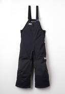 Helly Hansen Boys & Girls Rider 2 Insulated Bib Suspender Trousers Black 4