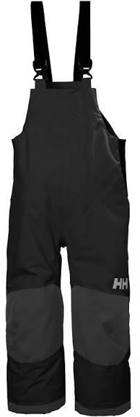 Helly Hansen Boys & Girls Rider 2 Insulated Bib Suspender Trousers Black 4