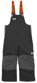 Helly Hansen Boys & Girls Rider 2 Insulated Bib Suspender Trousers Black 6
