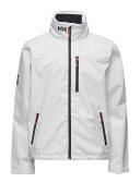 Helly Hansen Crew Hooded Jacket White - XXL